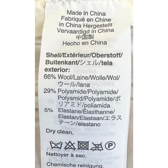 J. Crew Cameron Wool Pant in Snowy Stewart Tartan Plaid AT829 Size 6 - Picture 12 of 13